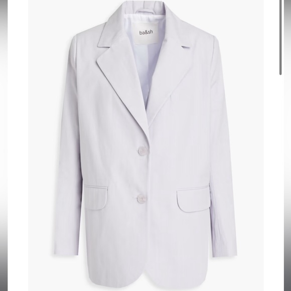 BA&SH
Veste Alea cotton blazer lilac - Picture 2 of 9